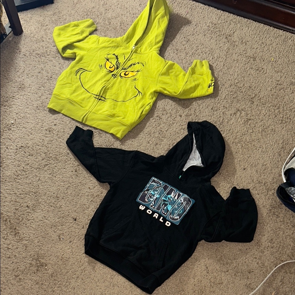 Garanimals Black and Yellow Kids Hoodies